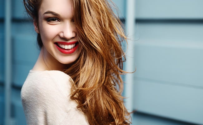 smiling